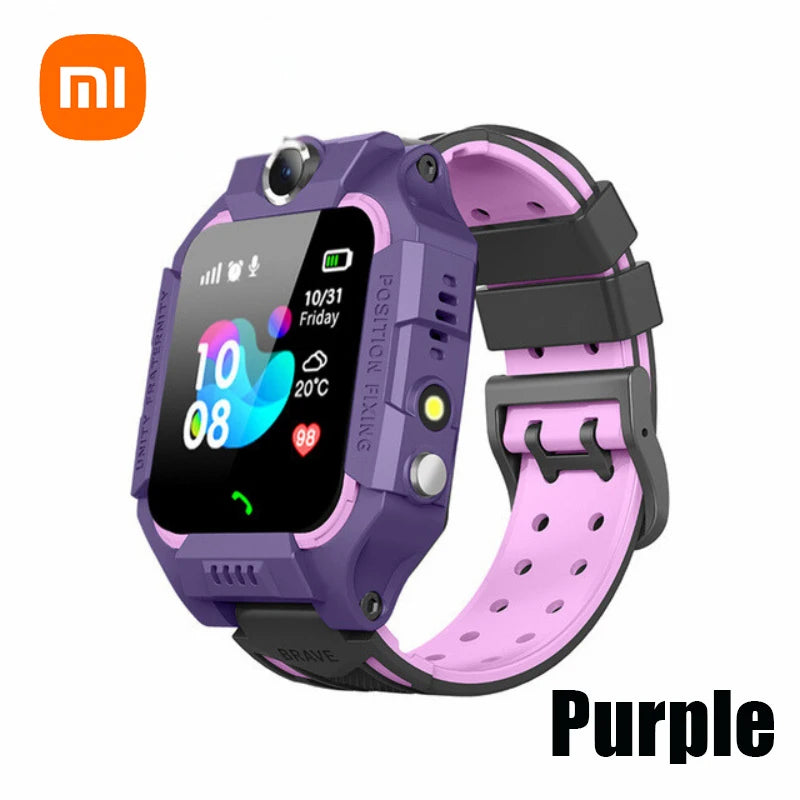 Xiaomi Kids 4G Smart Watch SOS GPS Location Sim Card Call Camera Child Smartwatch Camera Waterproof Watch Gift for IOS Android