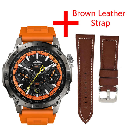 New Zeblaze Stratos 2 plus GPS Smart Watch Men 1.43'' AMOLED Display Compass Barometric Altimeter Fitness Tracking Smartwatch