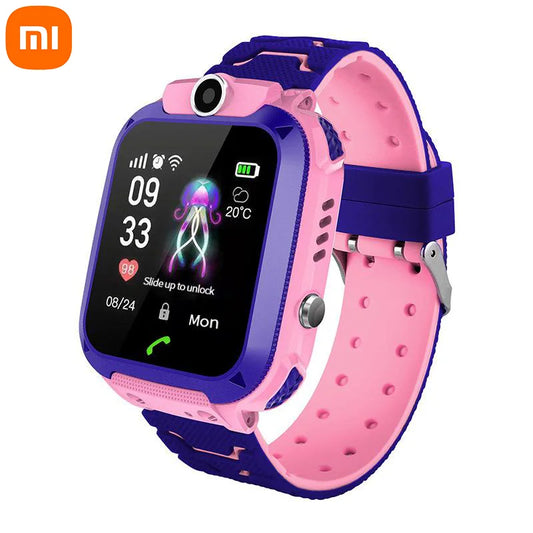 Xiaomi 4G Kids Smart Watch Mini Kids Phone with Call SOS Camera 3 in 1 Cartoon Watch Girl Boy Birthday Christmas Gift 2025New