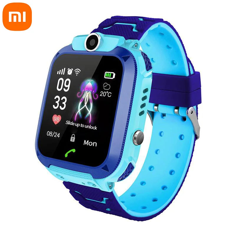 Xiaomi 4G Kids Smart Watch Mini Kids Phone with Call SOS Camera 3 in 1 Cartoon Watch Girl Boy Birthday Christmas Gift 2025New