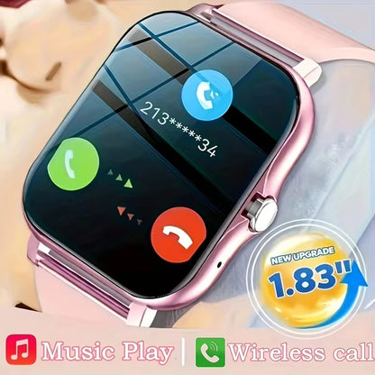 2025 New Smart Watch Bluetooth Talking Blood Oxygen/Blood Pressure Monitor Smart Watch for Women Men Holiday Gift