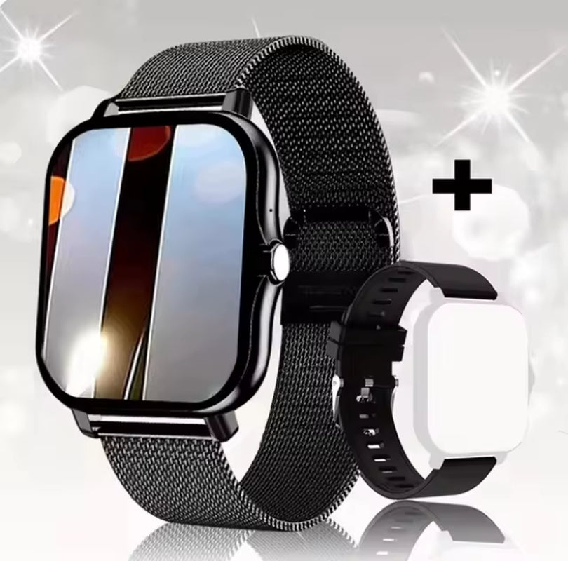 2025 New Smart Watch Bluetooth Talking Blood Oxygen/Blood Pressure Monitor Smart Watch for Women Men Holiday Gift