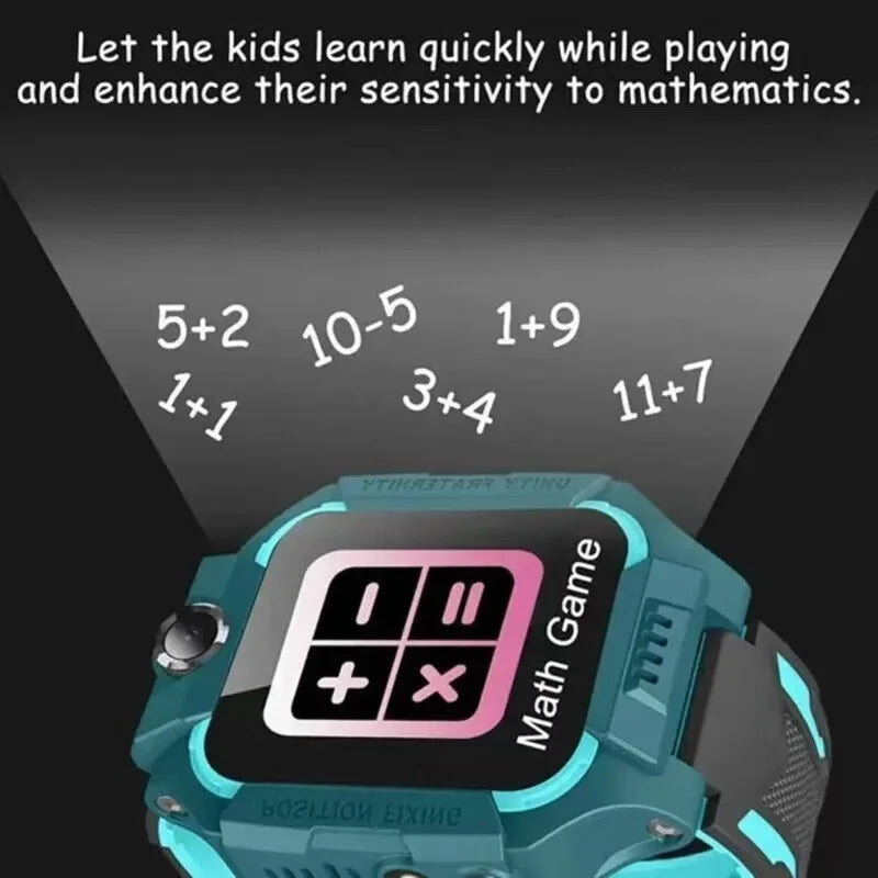 Xiaomi Kids 4G Smart Watch SOS GPS Location Sim Card Call Camera Child Smartwatch Camera Waterproof Watch Gift for IOS Android