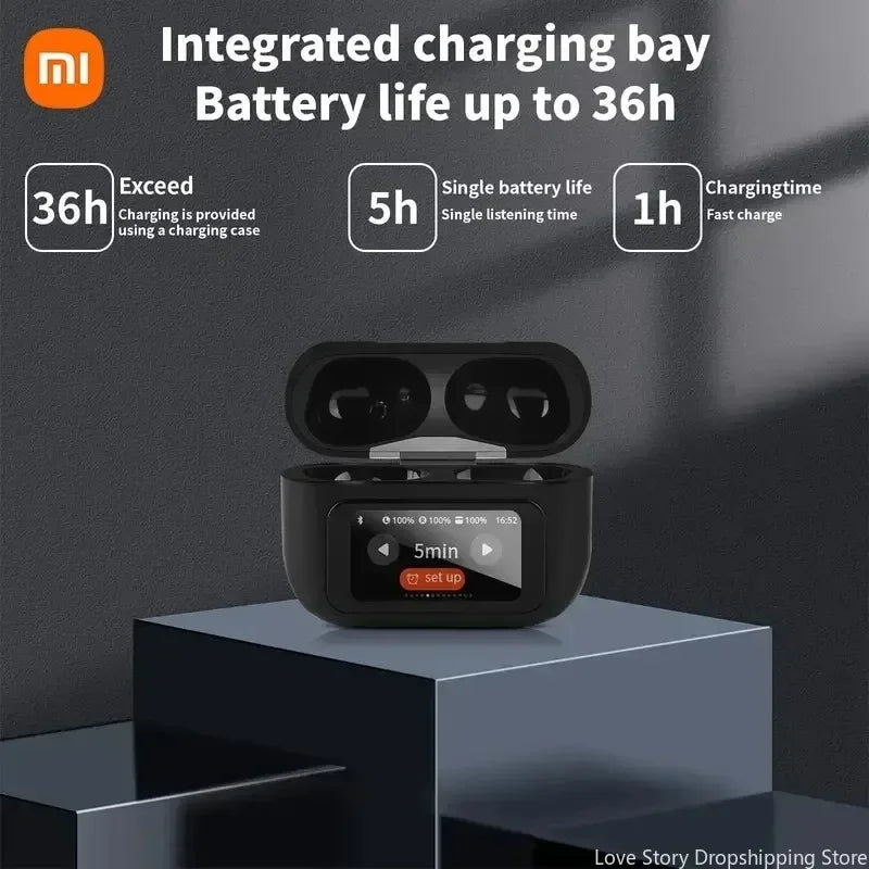 Xiaomi  Color Screen Earbuds Touch Control Bluetooth Wireless In-Ear Ultra Long Battery Life Advanced Noise Cancellation