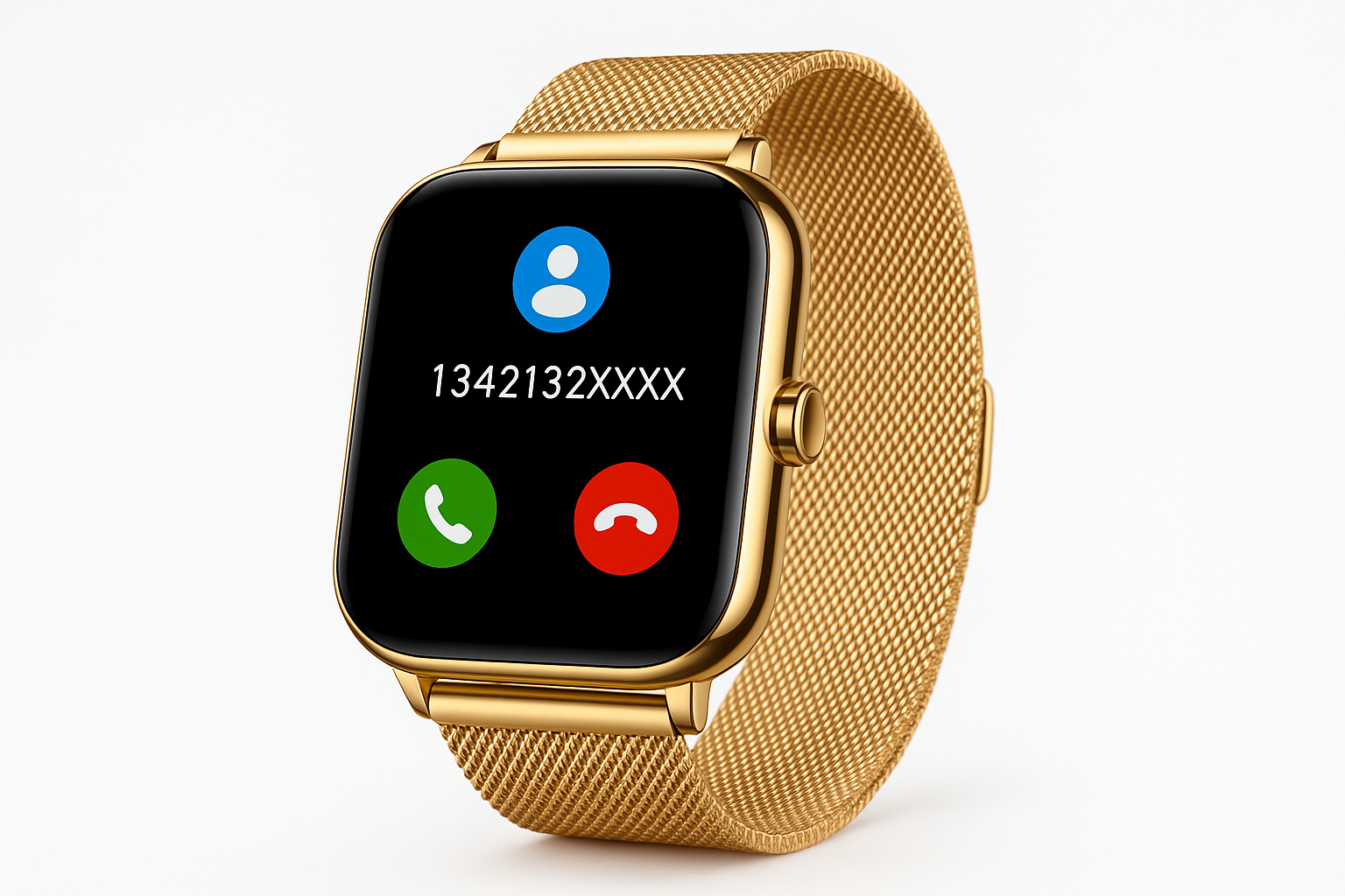 Golden Smartwatch Pro 6